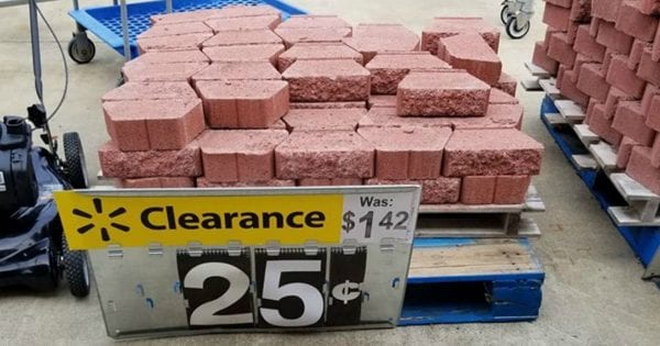Garden Pavestone, 10&Quot; Only 25¢ Each - Walmart Clearance!