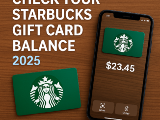 check starbucks gift card balance 2025 guide
