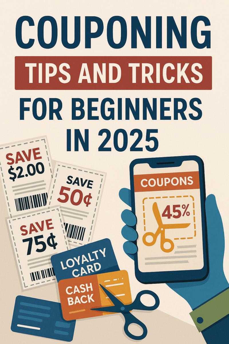 couponing tips and tricks for beginners in 2025