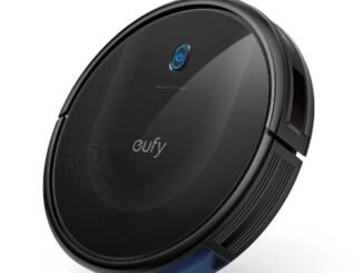 eufy Robot Vacuum 11S MAX, Super Thin, Powerful Suction, Quiet, Self-Charging Robotic Vacuum Cleaner, Cleans Hard Floors to Medium-Pile Carpets, Black