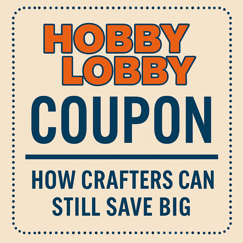 hobby lobby coupon how crafters can still save big 1