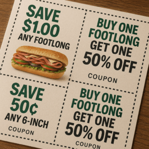 Subway Coupon