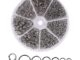 Mr. Pen- Open Jump Rings, Silver, 1014 pcs, 6 Sizes Open Jump Rings for Jewelry Making, Silver Jump Rings and Lobster Clasps