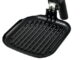NuWave Brio 6 Quart Brio Air Fryer Grill Pan Accessory Smokeless Indoor Bbq Safe Black