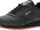 Reebok Men's Classic Harman Run Sneaker, black/gum, 7.5 M US