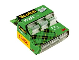 Save big on Howies Hockey Tape Howies Hockey 1" Clear Shin Pad Hockey Tape! 1 Scotch Magic Tape, 3 Dispensered Rolls, Numerous Applications, Invisible, Clear Tape Engineered for Repairing, 3/4 x 300 Inches