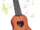 YEZI Kids Toy Classical Ukulele Guitar Musical Instrument, Brown
