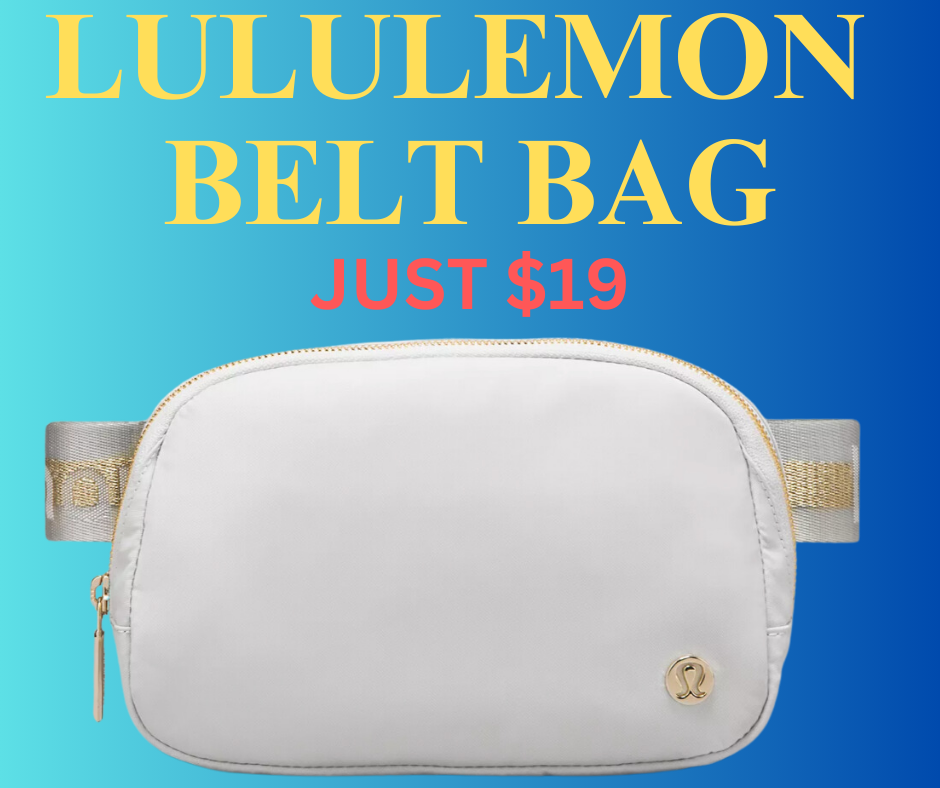LULULEMON EVERYWHERE BELT BAG ONLY $19 (REG. $48)