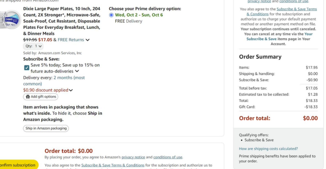 HURRY AND STOCK UP On Dixie Large Paper Plates, 10 Inch, 204 Count