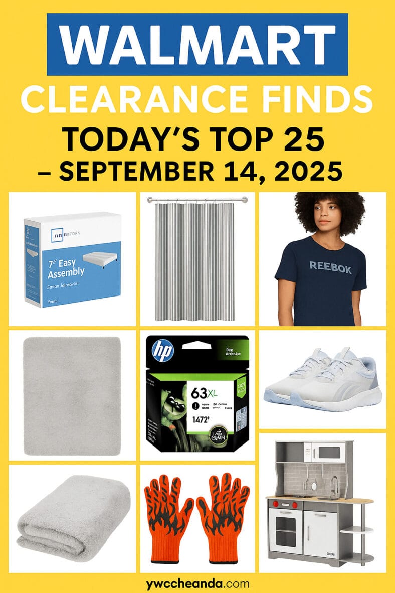 Today’s Top 25 Walmart Clearance Finds — September 14, 2025