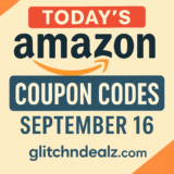 Today’s Amazon Coupon Codes – September 16, 2025
