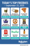 Today’s Top Freebies – September 22, 2025